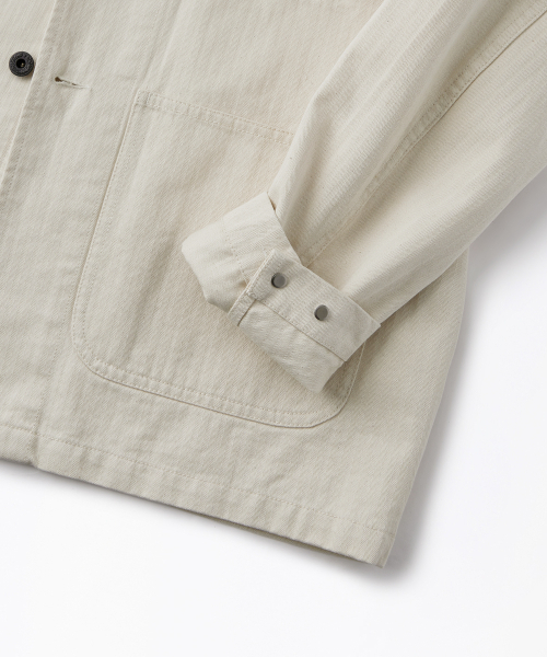 OUTSTANDING(アウトスタンディング)の「USN N-3 HBT JACKET_ECRU(ミリタリージャケット・メンズ・その他・SMALL/MEDIUM/LARGE)」の7枚目の写真