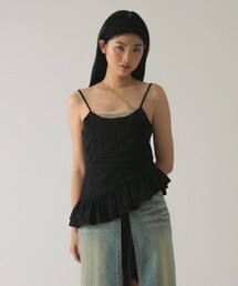 Ray BEAMS | 裾 フレアー キャミソール(キャミソール)