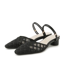 ROPE' PICNIC | チェックオーガンジーストラップサンダル(サンダル)