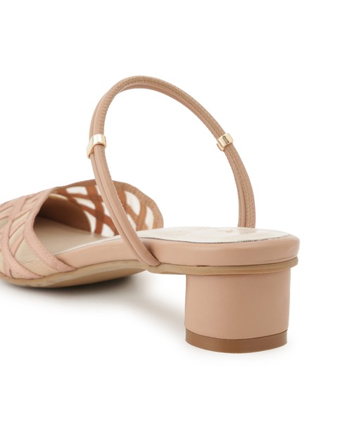 ROPE' PICNIC(ロペピクニック)の「チェックオーガンジーストラップサンダル(サンダル・レディース・ブラック/ピンク系その他2・23.5/24/24.5)」の8枚目の写真