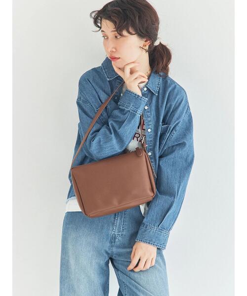 Samansa Mos2(サマンサ モスモス)の「ワンハンドルミニショルダーバッグ(ハンドバッグ・レディース・ブラック/シルバー/ブラウン・F)」の2枚目の写真