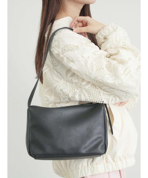 Samansa Mos2(サマンサ モスモス)の「ワンハンドルミニショルダーバッグ(ハンドバッグ・レディース・ブラック/シルバー/ブラウン・F)」の1枚目の写真