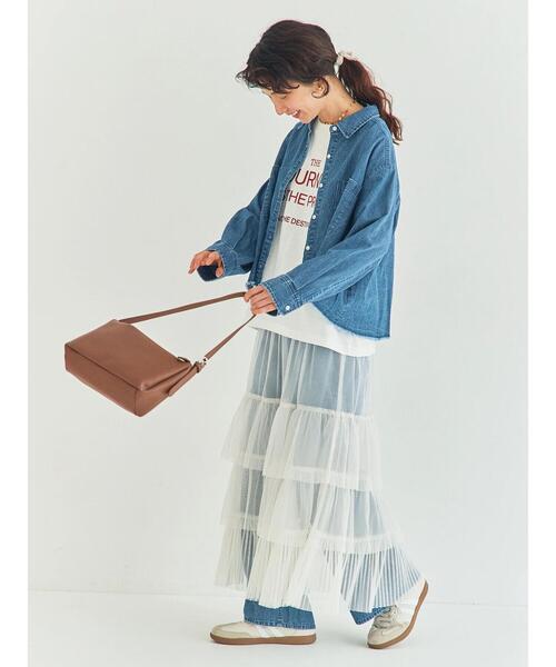 Samansa Mos2(サマンサ モスモス)の「ワンハンドルミニショルダーバッグ(ハンドバッグ・レディース・ブラック/シルバー/ブラウン・F)」の5枚目の写真