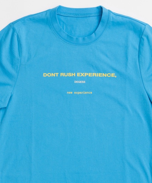 MAISON SPECIAL（メゾンスペシャル）の「Exeperience Logo T-shirts/exeperienceロゴＴシャツ（Tシャツ/カットソー・レディース・オレンジ/グリーン/ホワイト/ブルー/チャコールグレー・FREE）」の21枚目の写真