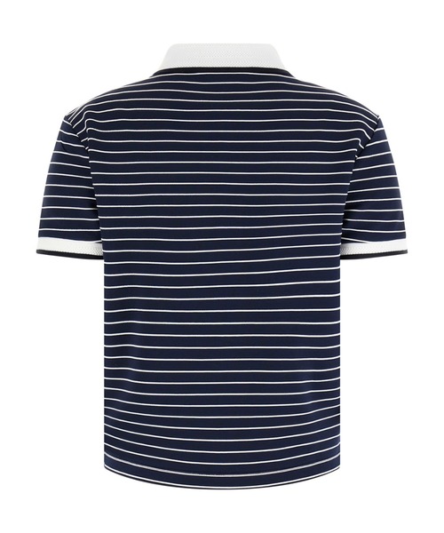 Guess(ゲス)の「ALPHONSINE Striped Top ポロシャツ(ポロシャツ・レディース・ホワイト×ネイビー/ネイビー・MEDIUM/LARGE/SMALL/X-SMALL)」の7枚目の写真