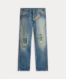 RRL | ストレート フィット Eastborough ディストレスト ジーンズ(デニムパンツ)