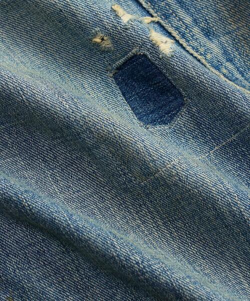 RRL（ダブル アール エル）の「ストレート フィット Eastborough ディストレスト ジーンズ（デニムパンツ・メンズ・ブルー・31/32/31/30/30/32/30/30/29/30/28/30/38/32/36/32/34/32/33/32/32/32/32/30）」の3枚目の写真