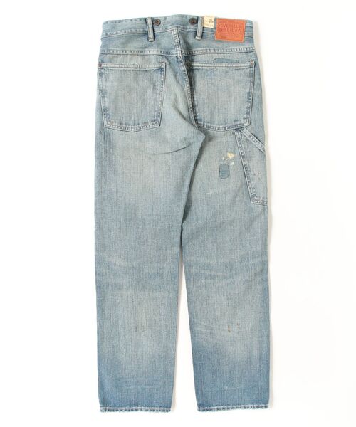 RRL（ダブル アール エル）の「ストレート フィット Eastborough ディストレスト ジーンズ（デニムパンツ・メンズ・ブルー・31/32/31/30/30/32/30/30/29/30/28/30/38/32/36/32/34/32/33/32/32/32/32/30）」の8枚目の写真