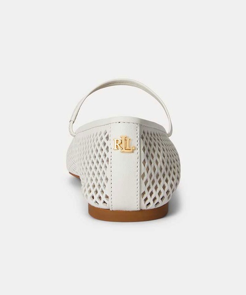 LAUREN RALPH LAUREN(ローレン ラルフ ローレン)の「ローレン ラルフ ローレン MARY JANE メアリージェーン(バレエシューズ・レディース・ホワイト/ブラック/ネイビー/グリーン・55/65/60/75/70)」の14枚目の写真