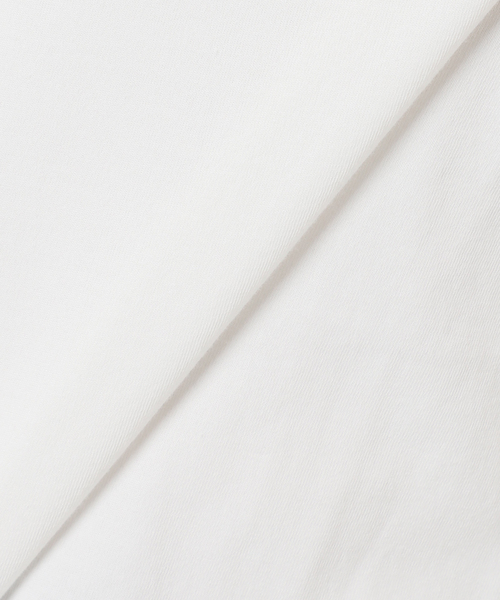 JOURNAL STANDARD relume（ジャーナルスタンダード　レリューム）の「《追加》コットンダブルフリルTEE（Tシャツ/カットソー・レディース・ホワイト/ブラック・FREE）」の5枚目の写真