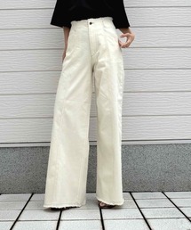 Q（キュー）の「ストレッチデニムパンツ（デニムパンツ）」