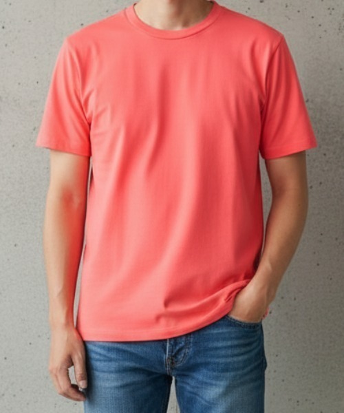LIFEMAX(ライフマックス)の「【LIFEMAX/ライフマックス】4.3オンスドライTシャツ(ポリジン加工)/【抗菌防臭 ドライ UVカット】18色展開 半袖Tシャツ ポリエステル100% ハニカムメッシュ 速乾 銀イオン ユニセックス 無地(Tシャツ/カットソー・メンズ・チャコールグレー/レッド/ホワイト/ロイヤルブルー/バーガンディー/グリーン系その他/インディゴブルー/ライトパープル/パープル/ネイビー/イエロー系その他/ピンク系その他/カーキ/ブラック/サックスブルー/オレンジ系その他/イエロー系その他2/ターコイズブルー・LARGE/MEDIUM/SMALL/150/130/XXXX-LARGE/XXX-LARGE/XX-LARGE/X-LARGE/X-SMALL)」の18枚目の写真