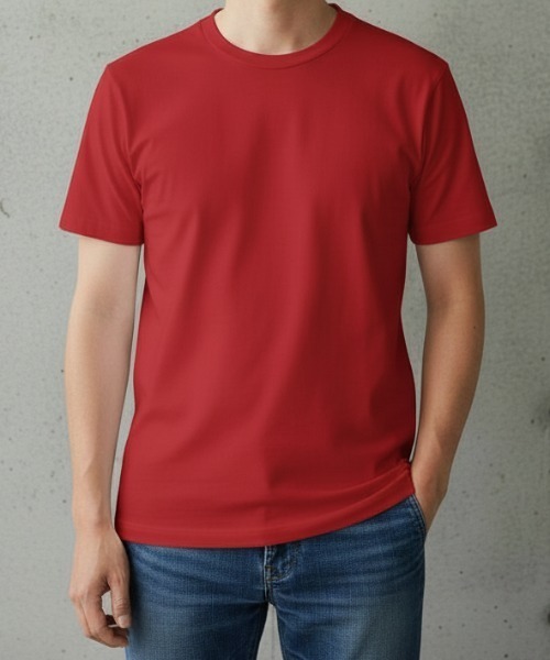 LIFEMAX(ライフマックス)の「【LIFEMAX/ライフマックス】4.3オンスドライTシャツ(ポリジン加工)/【抗菌防臭 ドライ UVカット】18色展開 半袖Tシャツ ポリエステル100% ハニカムメッシュ 速乾 銀イオン ユニセックス 無地(Tシャツ/カットソー・メンズ・チャコールグレー/レッド/ホワイト/ロイヤルブルー/バーガンディー/グリーン系その他/インディゴブルー/ライトパープル/パープル/ネイビー/イエロー系その他/ピンク系その他/カーキ/ブラック/サックスブルー/オレンジ系その他/イエロー系その他2/ターコイズブルー・LARGE/MEDIUM/SMALL/150/130/XXXX-LARGE/XXX-LARGE/XX-LARGE/X-LARGE/X-SMALL)」の1枚目の写真
