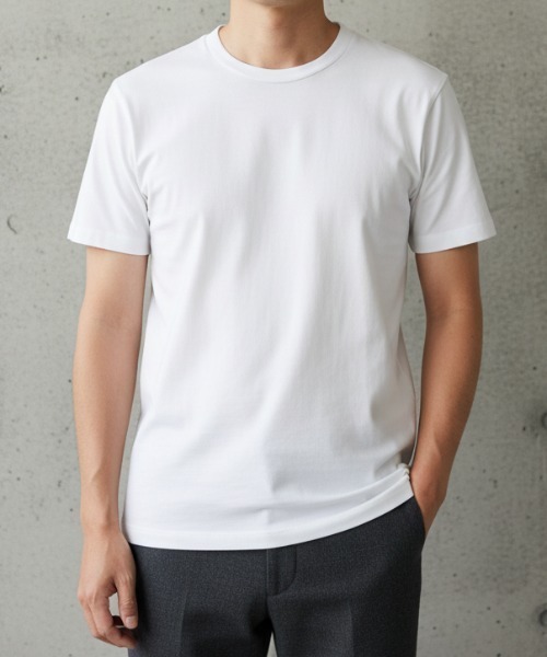 LIFEMAX(ライフマックス)の「【LIFEMAX/ライフマックス】4.3オンスドライTシャツ(ポリジン加工)/【抗菌防臭 ドライ UVカット】18色展開 半袖Tシャツ ポリエステル100% ハニカムメッシュ 速乾 銀イオン ユニセックス 無地(Tシャツ/カットソー・メンズ・チャコールグレー/レッド/ホワイト/ロイヤルブルー/バーガンディー/グリーン系その他/インディゴブルー/ライトパープル/パープル/ネイビー/イエロー系その他/ピンク系その他/カーキ/ブラック/サックスブルー/オレンジ系その他/イエロー系その他2/ターコイズブルー・LARGE/MEDIUM/SMALL/150/130/XXXX-LARGE/XXX-LARGE/XX-LARGE/X-LARGE/X-SMALL)」の2枚目の写真