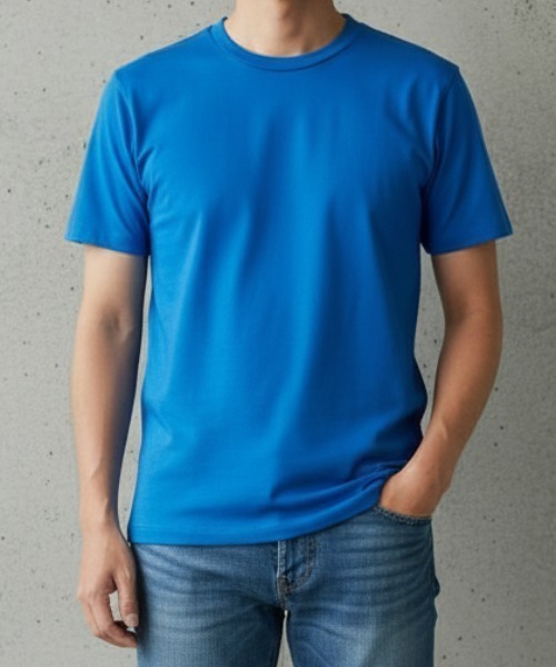LIFEMAX(ライフマックス)の「【LIFEMAX/ライフマックス】4.3オンスドライTシャツ(ポリジン加工)/【抗菌防臭 ドライ UVカット】18色展開 半袖Tシャツ ポリエステル100% ハニカムメッシュ 速乾 銀イオン ユニセックス 無地(Tシャツ/カットソー・メンズ・チャコールグレー/レッド/ホワイト/ロイヤルブルー/バーガンディー/グリーン系その他/インディゴブルー/ライトパープル/パープル/ネイビー/イエロー系その他/ピンク系その他/カーキ/ブラック/サックスブルー/オレンジ系その他/イエロー系その他2/ターコイズブルー・LARGE/MEDIUM/SMALL/150/130/XXXX-LARGE/XXX-LARGE/XX-LARGE/X-LARGE/X-SMALL)」の11枚目の写真