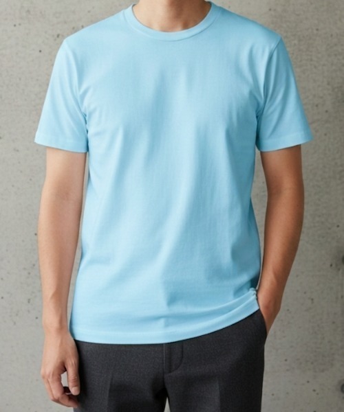 LIFEMAX(ライフマックス)の「【LIFEMAX/ライフマックス】4.3オンスドライTシャツ(ポリジン加工)/【抗菌防臭 ドライ UVカット】18色展開 半袖Tシャツ ポリエステル100% ハニカムメッシュ 速乾 銀イオン ユニセックス 無地(Tシャツ/カットソー・メンズ・チャコールグレー/レッド/ホワイト/ロイヤルブルー/バーガンディー/グリーン系その他/インディゴブルー/ライトパープル/パープル/ネイビー/イエロー系その他/ピンク系その他/カーキ/ブラック/サックスブルー/オレンジ系その他/イエロー系その他2/ターコイズブルー・LARGE/MEDIUM/SMALL/150/130/XXXX-LARGE/XXX-LARGE/XX-LARGE/X-LARGE/X-SMALL)」の8枚目の写真