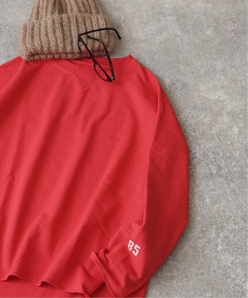 RIDING HIGH（ライディングハイ）の「《追加2》別注【RIDING HIGH/ライディングハイ】7.5ozインレーカットオフTEE（Tシャツ/カットソー・レディース・ベージュ/グリーン/レッド/ホワイト/ブラック・FREE）」の5枚目の写真