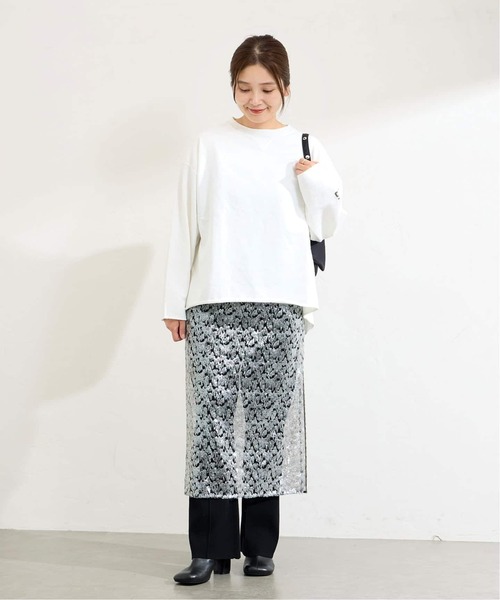 RIDING HIGH（ライディングハイ）の「《追加2》別注【RIDING HIGH/ライディングハイ】7.5ozインレーカットオフTEE（Tシャツ/カットソー・レディース・ベージュ/グリーン/レッド/ホワイト/ブラック・FREE）」の9枚目の写真