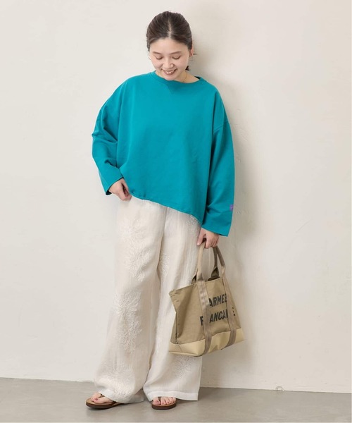 RIDING HIGH（ライディングハイ）の「《追加2》別注【RIDING HIGH/ライディングハイ】7.5ozインレーカットオフTEE（Tシャツ/カットソー・レディース・ベージュ/グリーン/レッド/ホワイト/ブラック・FREE）」の11枚目の写真