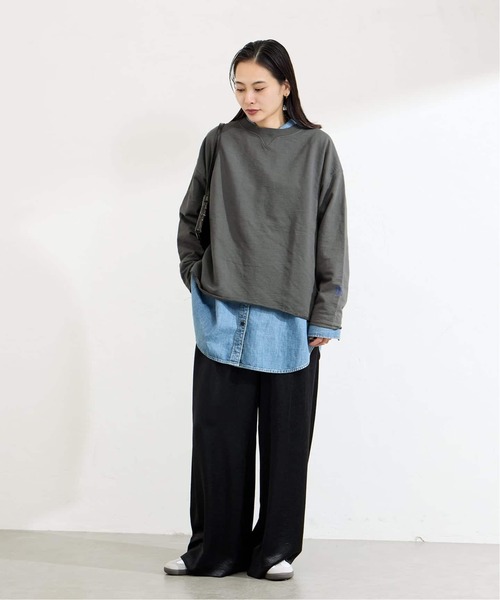 RIDING HIGH（ライディングハイ）の「《追加2》別注【RIDING HIGH/ライディングハイ】7.5ozインレーカットオフTEE（Tシャツ/カットソー・レディース・ベージュ/グリーン/レッド/ホワイト/ブラック・FREE）」の13枚目の写真