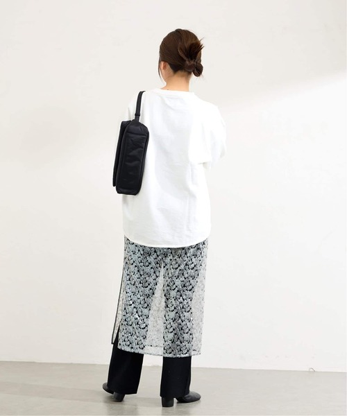 RIDING HIGH（ライディングハイ）の「《追加2》別注【RIDING HIGH/ライディングハイ】7.5ozインレーカットオフTEE（Tシャツ/カットソー・レディース・ベージュ/グリーン/レッド/ホワイト/ブラック・FREE）」の22枚目の写真