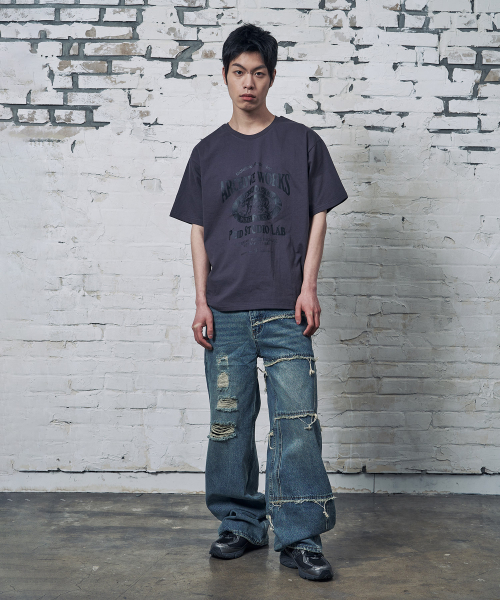 PEID(ペイド)の「PD タイガーワークス 半袖Tシャツ チャコール(Tシャツ/カットソー・レディース・チャコール・2/3/4/5/6/1)」の5枚目の写真