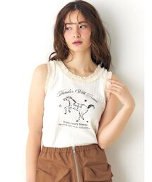 CALNAMUR | ウエスタングラフィックタンクトップ(タンクトップ)