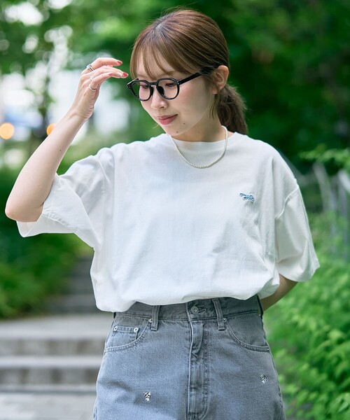coen(コーエン)の「【Penneys(ぺニーズ)別注】 ベーシックアソート半袖T(Tシャツ/カットソー・レディース・ナチュラル/オフホワイト/ライム/その他2/その他1/ダークグレー・L/M)」の9枚目の写真