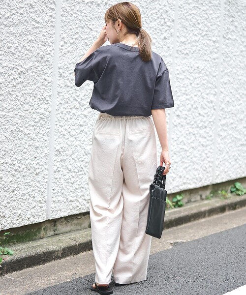 coen(コーエン)の「【Penneys(ぺニーズ)別注】 ベーシックアソート半袖T(Tシャツ/カットソー・レディース・ナチュラル/オフホワイト/ライム/その他2/その他1/ダークグレー・L/M)」の13枚目の写真