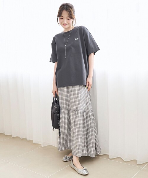 coen(コーエン)の「【Penneys(ぺニーズ)別注】 ベーシックアソート半袖T(Tシャツ/カットソー・レディース・ナチュラル/オフホワイト/ライム/その他2/その他1/ダークグレー・L/M)」の16枚目の写真