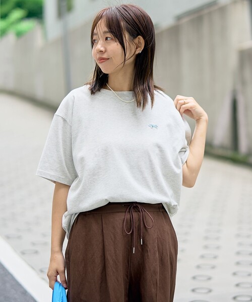 coen(コーエン)の「【Penneys(ぺニーズ)別注】 ベーシックアソート半袖T(Tシャツ/カットソー・レディース・ナチュラル/オフホワイト/ライム/その他2/その他1/ダークグレー・L/M)」の21枚目の写真