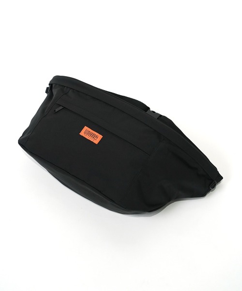 UNIVERSAL OVERALL（ユニバーサルオーバーオール）の「"07"≪UNIVERSAL OVERALL≫4ポケット/12L ビッグ ヒップバッグ（ボディバッグ/ウエストポーチ・メンズ・ブラック/チャコールグレー/カーキブラウン・ONE SIZE）」の7枚目の写真