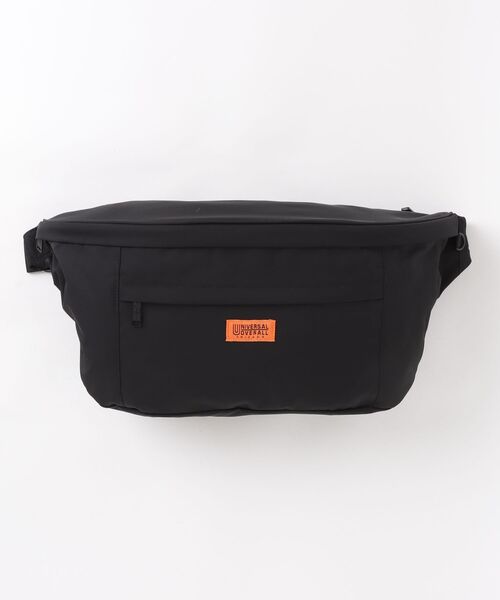 UNIVERSAL OVERALL（ユニバーサルオーバーオール）の「"07"≪UNIVERSAL OVERALL≫4ポケット/12L ビッグ ヒップバッグ（ボディバッグ/ウエストポーチ・メンズ・ブラック/チャコールグレー/カーキブラウン・ONE SIZE）」の17枚目の写真