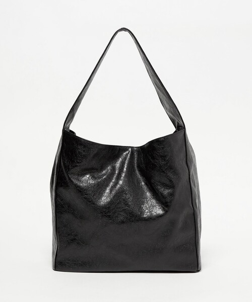 BEAUTY&YOUTH UNITED ARROWS(ビューティーアンドユースユナイテッドアローズ)の「レザーライク ビッグ ワンショルダーバッグ(ショルダーバッグ・レディース・ブラック/ダークブラウン・FREE)」の20枚目の写真