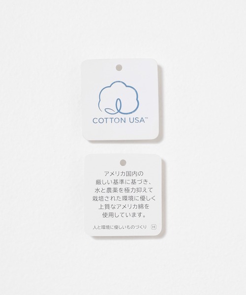 Honeys(ハニーズ)の「【UVカット】衿付Tシャツ(Tシャツ/カットソー・レディース・ネイビー/オートミール/ブルー/レッド・L/SS/LL/S/M)」の6枚目の写真