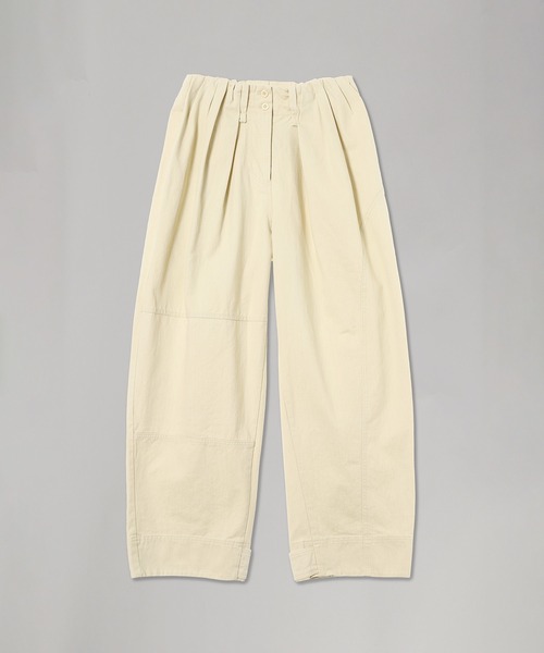 OPEN Yy(オープンワイワイ)の「FULL GATHER PANTS YY253PT010(その他パンツ・レディース・ホワイト・SMALL)」の1枚目の写真