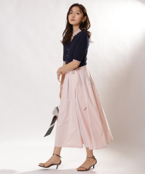 JUSGLITTY（ジャスグリッティー）の「スキッパードッキングワークワンピース（ワンピース・レディース・ブルー系その他2・2/1）」の9枚目の写真