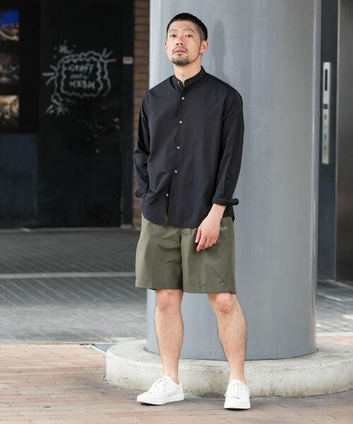 URBAN RESEARCH ROSSO MEN(アーバンリサーチロッソメン)の「『WEB限定』『イージーケア』『XLサイズあり』アーバンリラックスリネンバンドシャツ(シャツ/ブラウス・メンズ・ブラック/アイボリー/カーキ/ネイビー/ブルー/ホワイト・X-LARGE/LARGE/MEDIUM/SMALL)」の22枚目の写真