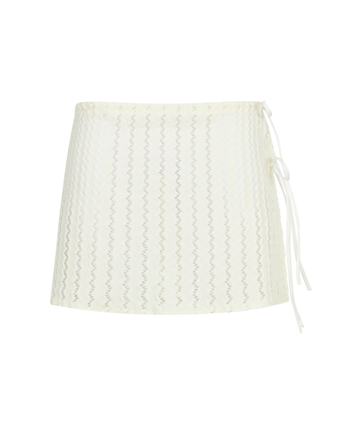 S'EST（エスイーエスティー）の「Wave Short Wrap Skirt Ivory（スカート・レディース・その他・FREE）」の5枚目の写真