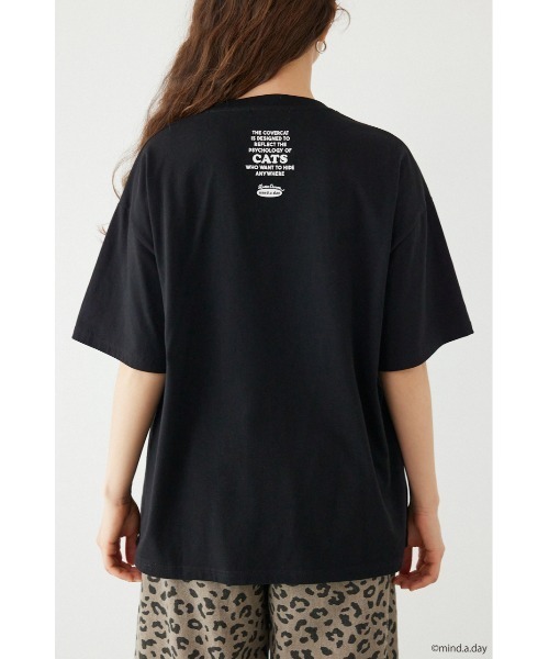 RODEO CROWNS WIDE BOWL(ロデオクラウンズワイドボウル)の「(MIND.A.DAY)アソートCAT Tシャツ(Tシャツ/カットソー・レディース・グリーン/ブラック/ライトブルー/オフホワイト・MEDIUM/LARGE)」の22枚目の写真