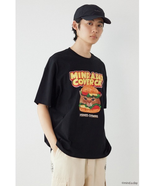RODEO CROWNS WIDE BOWL(ロデオクラウンズワイドボウル)の「(MIND.A.DAY)アソートCAT Tシャツ(Tシャツ/カットソー・レディース・グリーン/ブラック/ライトブルー/オフホワイト・MEDIUM/LARGE)」の17枚目の写真