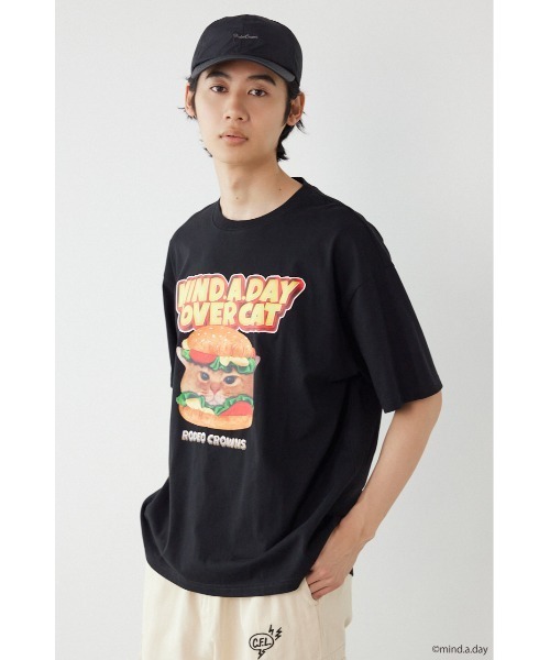 RODEO CROWNS WIDE BOWL(ロデオクラウンズワイドボウル)の「(MIND.A.DAY)アソートCAT Tシャツ(Tシャツ/カットソー・レディース・グリーン/ブラック/ライトブルー/オフホワイト・MEDIUM/LARGE)」の16枚目の写真