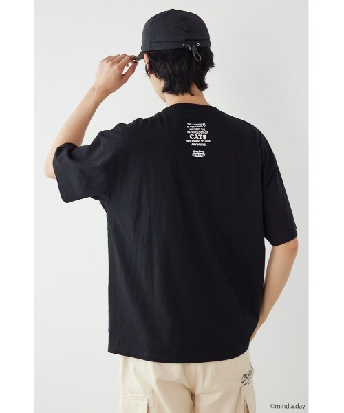 RODEO CROWNS WIDE BOWL(ロデオクラウンズワイドボウル)の「(MIND.A.DAY)アソートCAT Tシャツ(Tシャツ/カットソー・レディース・グリーン/ブラック/ライトブルー/オフホワイト・MEDIUM/LARGE)」の14枚目の写真