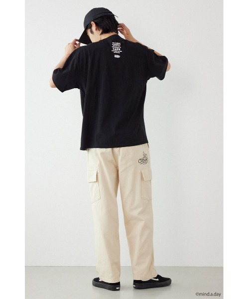 RODEO CROWNS WIDE BOWL(ロデオクラウンズワイドボウル)の「(MIND.A.DAY)アソートCAT Tシャツ(Tシャツ/カットソー・レディース・グリーン/ブラック/ライトブルー/オフホワイト・MEDIUM/LARGE)」の12枚目の写真