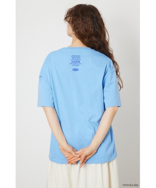 RODEO CROWNS WIDE BOWL(ロデオクラウンズワイドボウル)の「(MIND.A.DAY)アソートCAT Tシャツ(Tシャツ/カットソー・レディース・グリーン/ブラック/ライトブルー/オフホワイト・MEDIUM/LARGE)」の8枚目の写真
