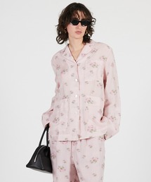 PRANK PROJECT（プランクプロジェクト）の「【2026Summer Pre-Order】フラワージャガードラウンジシャツ   Flower Jacquard Lounge Shirt（シャツ/ブラウス）」