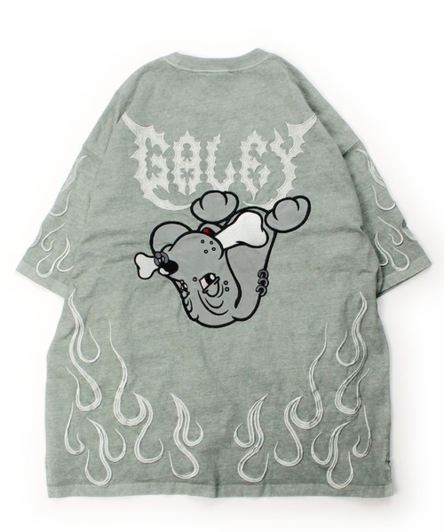 GALFY(ガルフィー)の「【GALFY/ガルフィー】骨が見えしTシャツ(Tシャツ/カットソー・メンズ・ホワイト/スミクロ/ライトグレー・L/M/XL)」の9枚目の写真