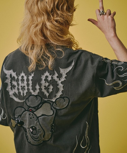 GALFY(ガルフィー)の「【GALFY/ガルフィー】骨が見えしTシャツ(Tシャツ/カットソー・メンズ・ホワイト/スミクロ/ライトグレー・L/M/XL)」の20枚目の写真