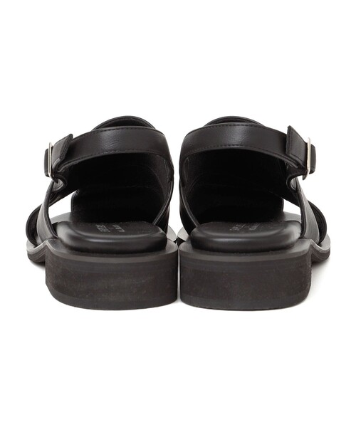 SHIPS any(シップス エニィ)の「【SHIPS any別注】ALL BLACK: バック ストラップ サンダル(サンダル・レディース・ブラック/ナチュラル・38/37/36)」の11枚目の写真