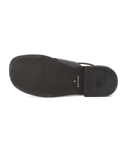 SHIPS any(シップス エニィ)の「【SHIPS any別注】ALL BLACK: バック ストラップ サンダル(サンダル・レディース・ブラック/ナチュラル・38/37/36)」の14枚目の写真
